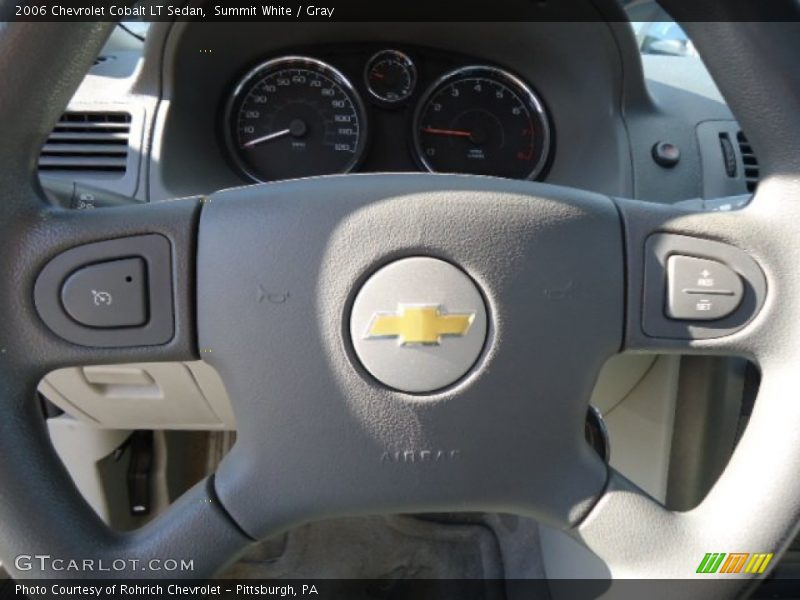 Summit White / Gray 2006 Chevrolet Cobalt LT Sedan