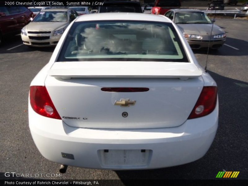Summit White / Gray 2006 Chevrolet Cobalt LT Sedan