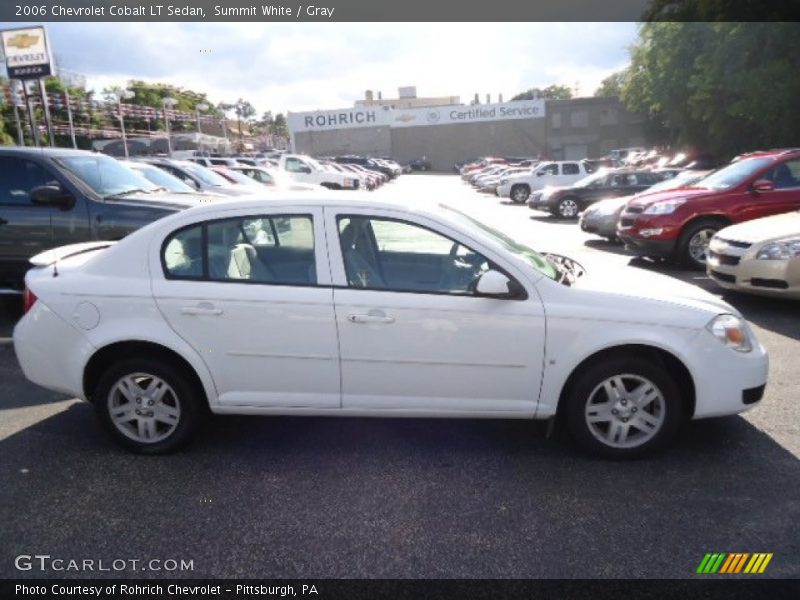 Summit White / Gray 2006 Chevrolet Cobalt LT Sedan