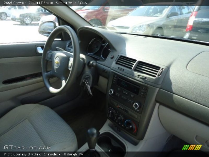 Summit White / Gray 2006 Chevrolet Cobalt LT Sedan