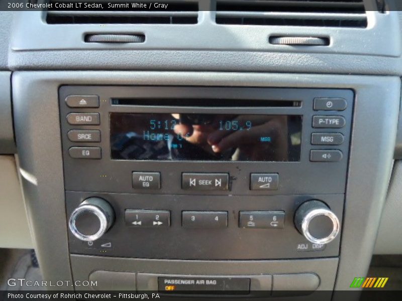 Summit White / Gray 2006 Chevrolet Cobalt LT Sedan