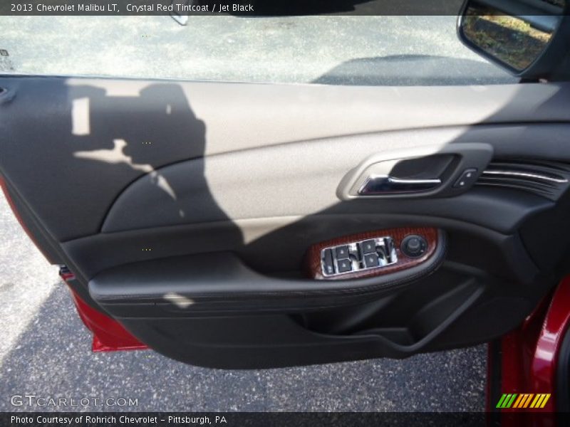 Crystal Red Tintcoat / Jet Black 2013 Chevrolet Malibu LT