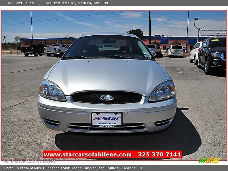 Silver Frost Metallic / Medium/Dark Flint 2007 Ford Taurus SE