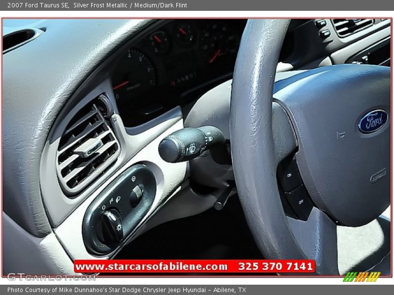 Silver Frost Metallic / Medium/Dark Flint 2007 Ford Taurus SE