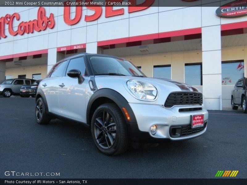 Crystal Silver Metallic / Carbon Black 2012 Mini Cooper S Countryman