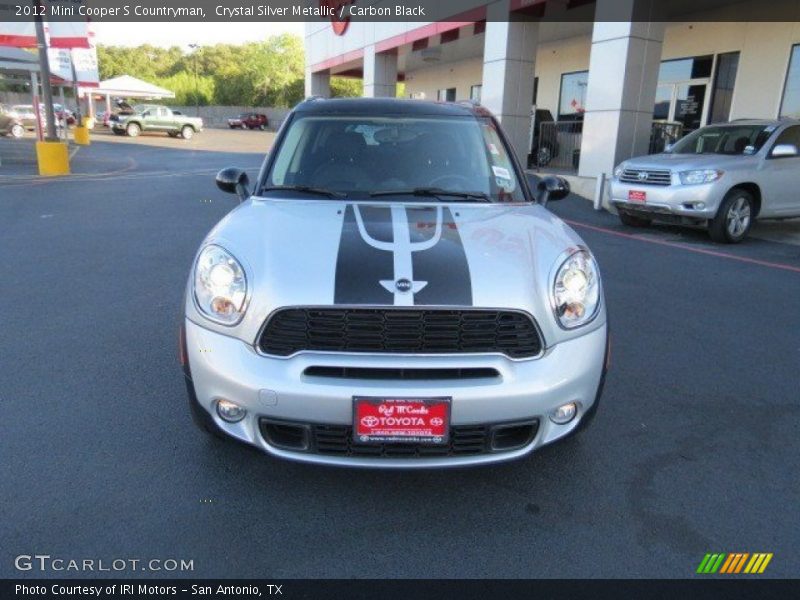 Crystal Silver Metallic / Carbon Black 2012 Mini Cooper S Countryman