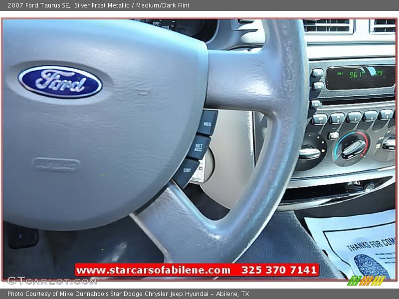 Silver Frost Metallic / Medium/Dark Flint 2007 Ford Taurus SE