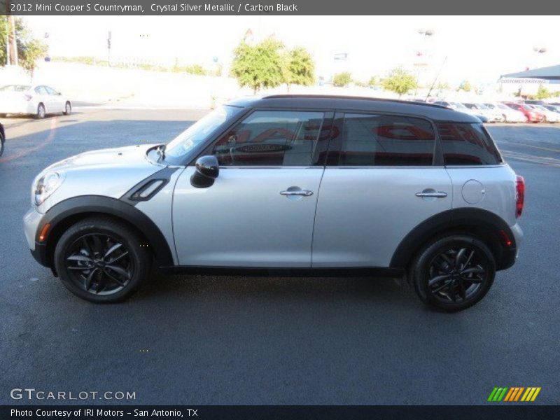 Crystal Silver Metallic / Carbon Black 2012 Mini Cooper S Countryman