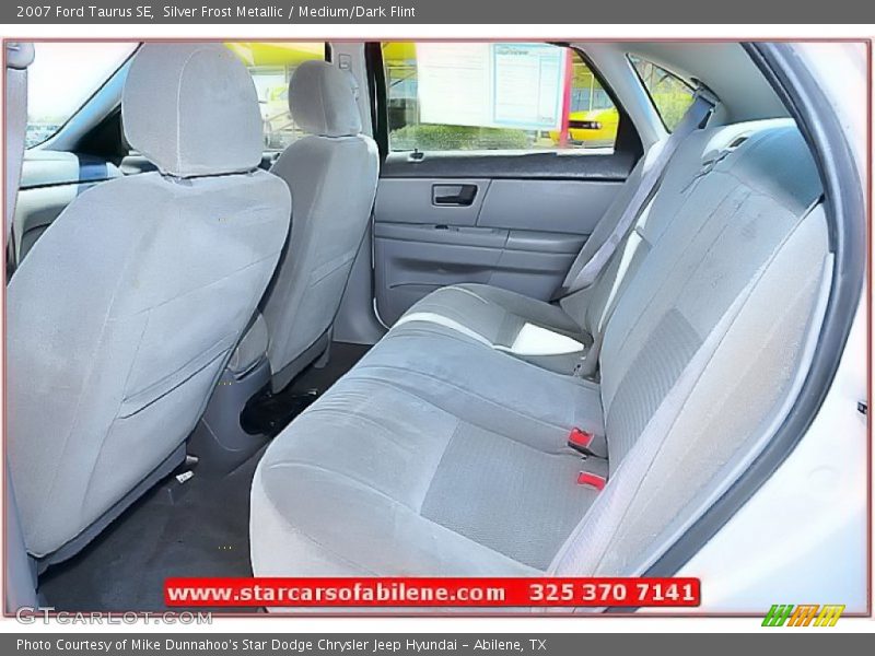 Silver Frost Metallic / Medium/Dark Flint 2007 Ford Taurus SE