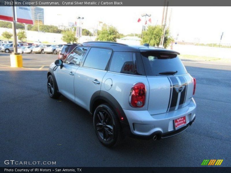 Crystal Silver Metallic / Carbon Black 2012 Mini Cooper S Countryman