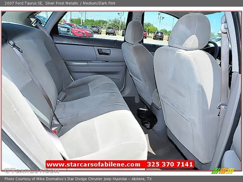 Silver Frost Metallic / Medium/Dark Flint 2007 Ford Taurus SE