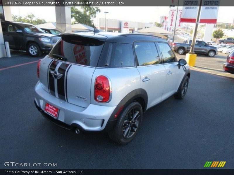 Crystal Silver Metallic / Carbon Black 2012 Mini Cooper S Countryman