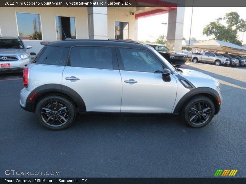 Crystal Silver Metallic / Carbon Black 2012 Mini Cooper S Countryman