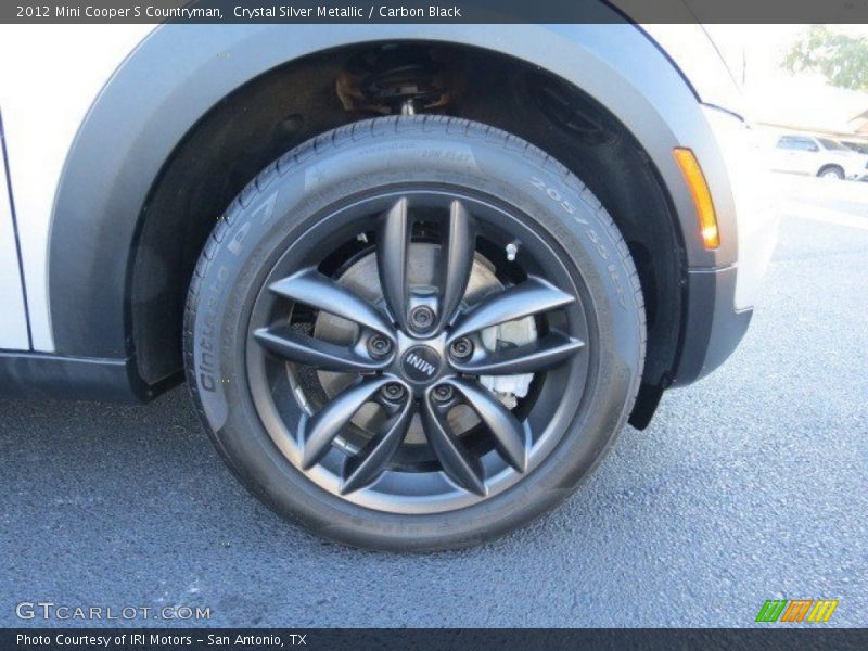 Crystal Silver Metallic / Carbon Black 2012 Mini Cooper S Countryman