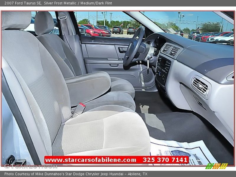Silver Frost Metallic / Medium/Dark Flint 2007 Ford Taurus SE