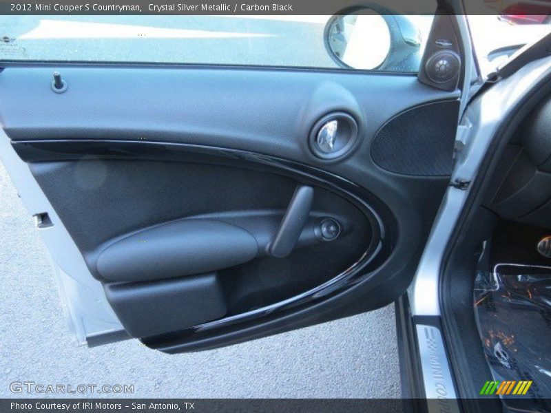 Crystal Silver Metallic / Carbon Black 2012 Mini Cooper S Countryman