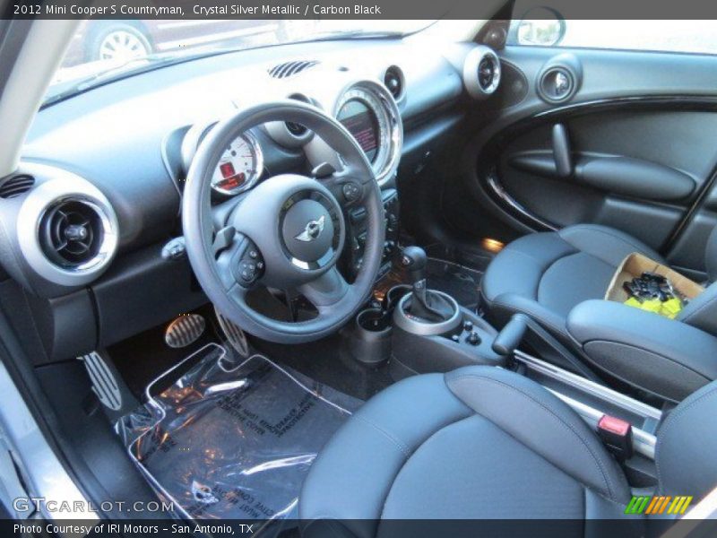 Crystal Silver Metallic / Carbon Black 2012 Mini Cooper S Countryman