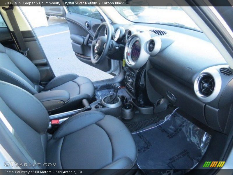 Crystal Silver Metallic / Carbon Black 2012 Mini Cooper S Countryman
