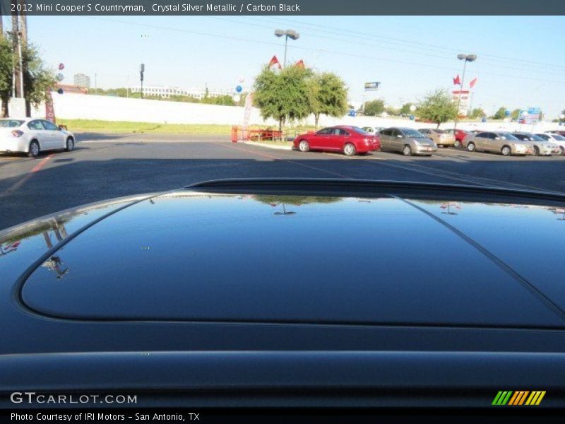 Crystal Silver Metallic / Carbon Black 2012 Mini Cooper S Countryman
