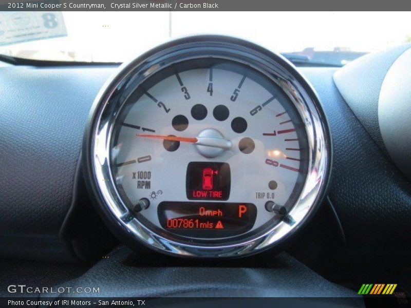 Crystal Silver Metallic / Carbon Black 2012 Mini Cooper S Countryman