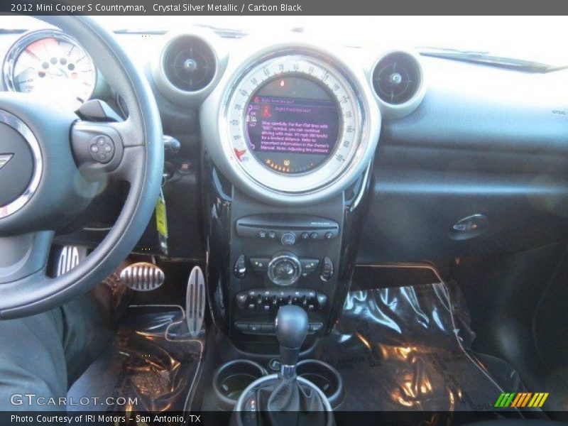 Crystal Silver Metallic / Carbon Black 2012 Mini Cooper S Countryman