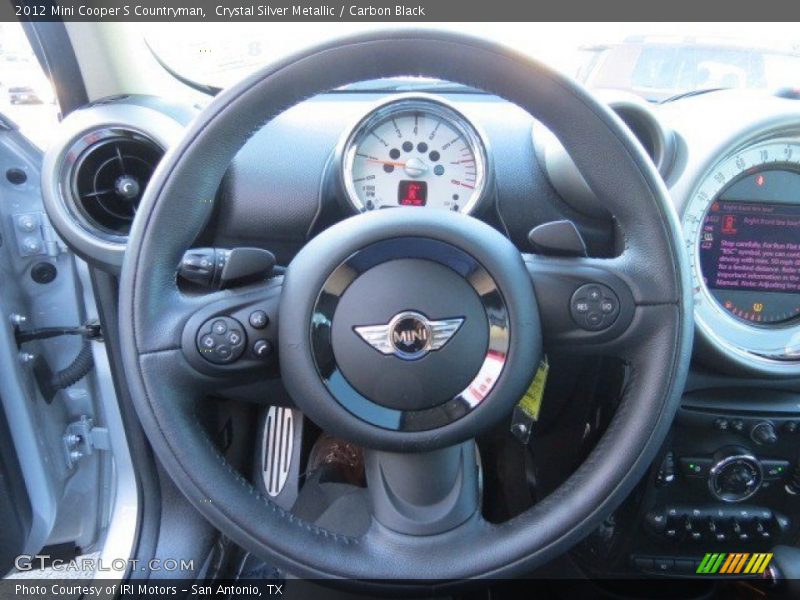 Crystal Silver Metallic / Carbon Black 2012 Mini Cooper S Countryman