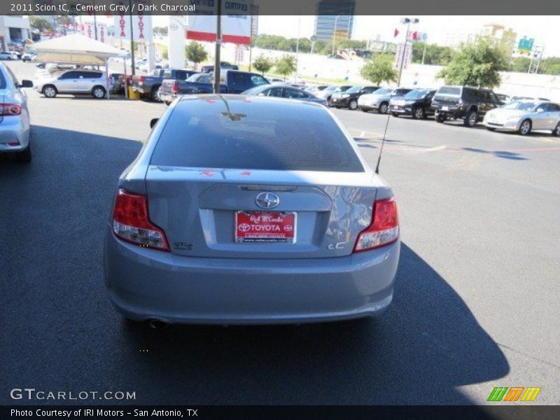 Cement Gray / Dark Charcoal 2011 Scion tC