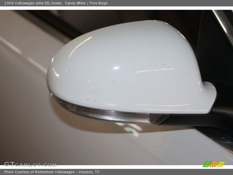 Candy White / Pure Beige 2009 Volkswagen Jetta SEL Sedan