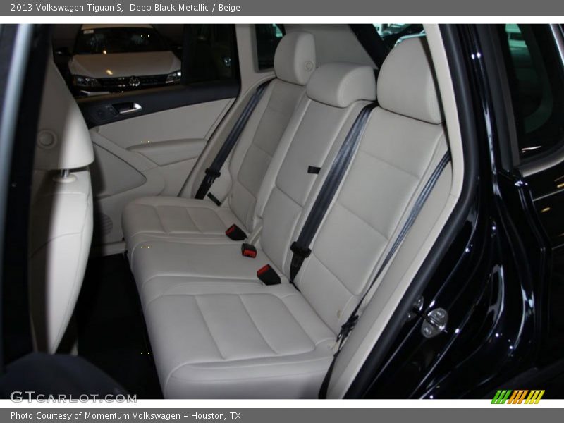 Deep Black Metallic / Beige 2013 Volkswagen Tiguan S
