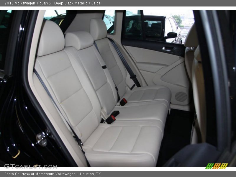 Deep Black Metallic / Beige 2013 Volkswagen Tiguan S