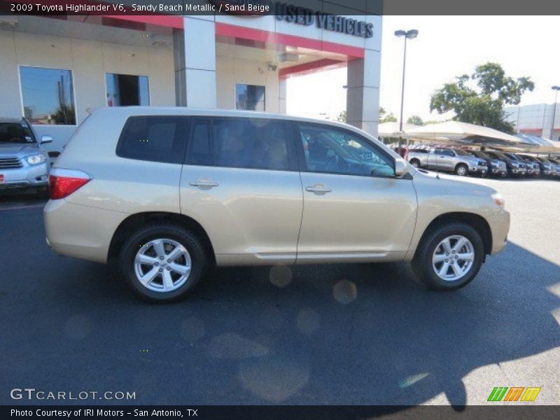 Sandy Beach Metallic / Sand Beige 2009 Toyota Highlander V6