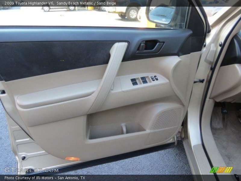 Sandy Beach Metallic / Sand Beige 2009 Toyota Highlander V6
