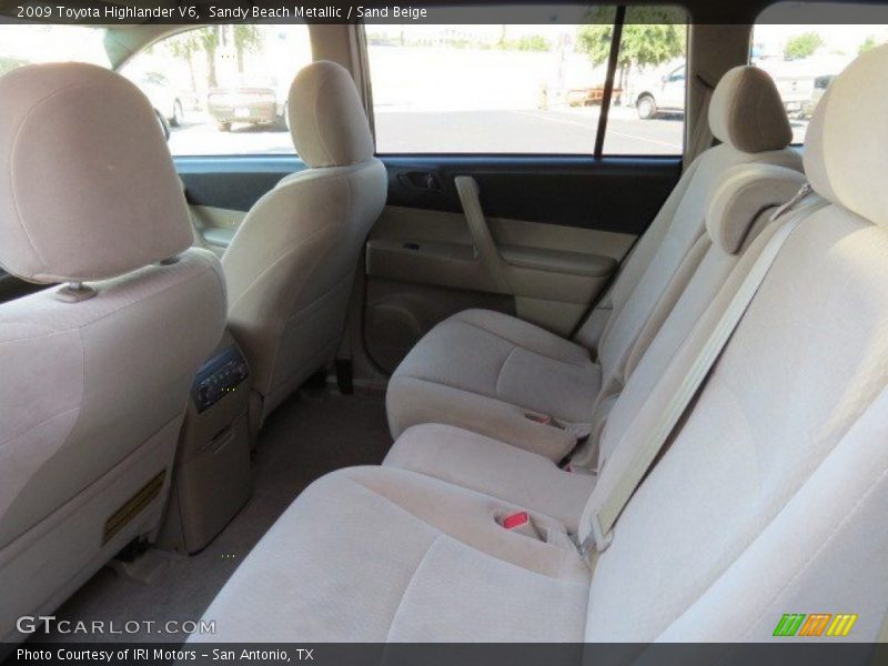 Sandy Beach Metallic / Sand Beige 2009 Toyota Highlander V6