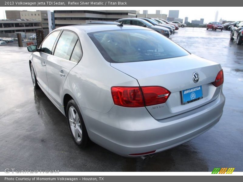 Reflex Silver Metallic / Titan Black 2013 Volkswagen Jetta TDI Sedan