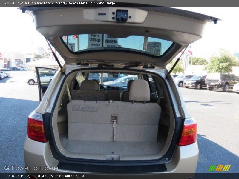 Sandy Beach Metallic / Sand Beige 2009 Toyota Highlander V6