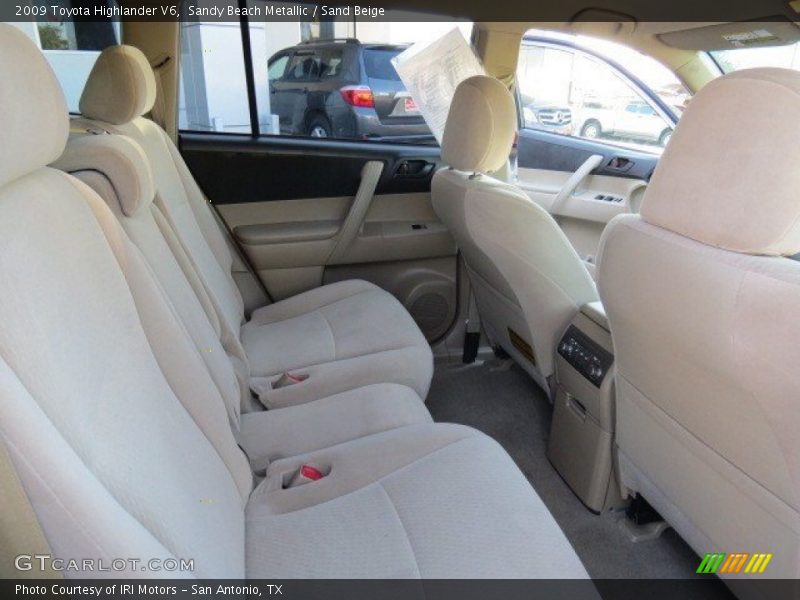 Sandy Beach Metallic / Sand Beige 2009 Toyota Highlander V6
