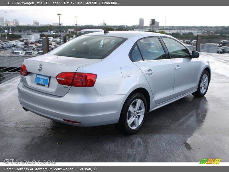 Reflex Silver Metallic / Titan Black 2013 Volkswagen Jetta TDI Sedan