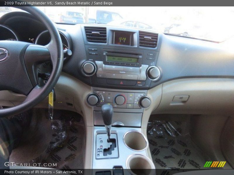 Sandy Beach Metallic / Sand Beige 2009 Toyota Highlander V6