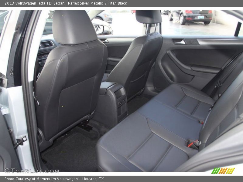 Reflex Silver Metallic / Titan Black 2013 Volkswagen Jetta TDI Sedan