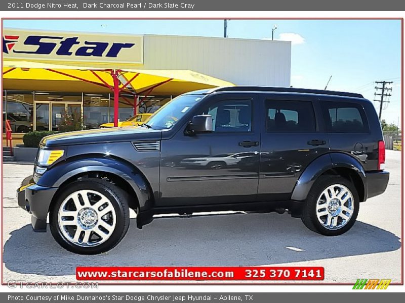 Dark Charcoal Pearl / Dark Slate Gray 2011 Dodge Nitro Heat