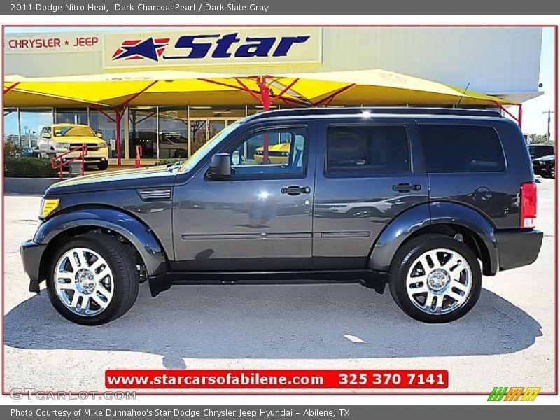 Dark Charcoal Pearl / Dark Slate Gray 2011 Dodge Nitro Heat