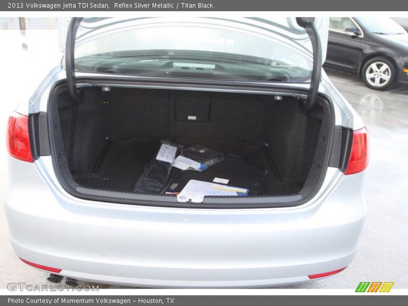 Reflex Silver Metallic / Titan Black 2013 Volkswagen Jetta TDI Sedan