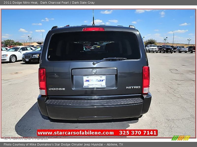 Dark Charcoal Pearl / Dark Slate Gray 2011 Dodge Nitro Heat