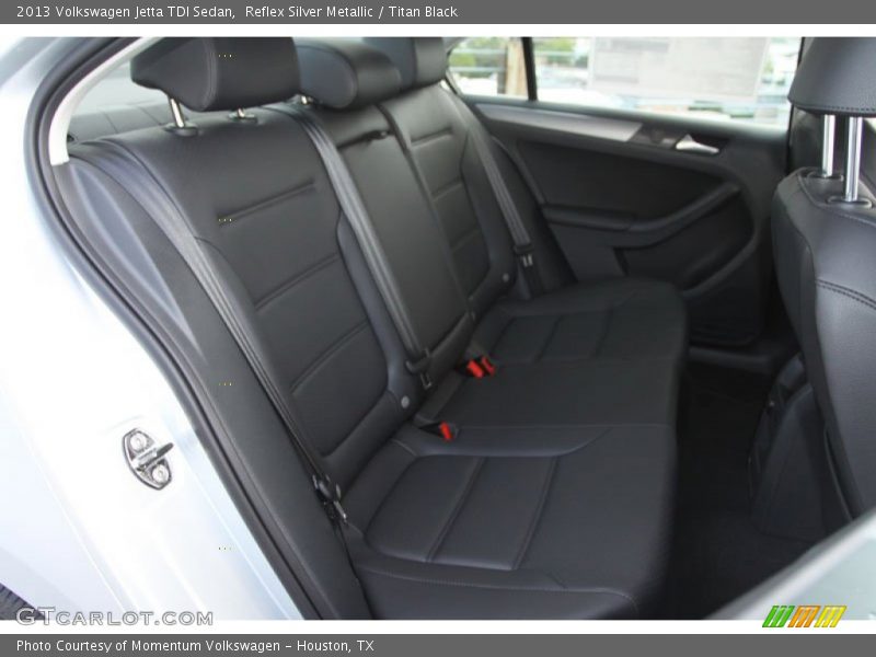 Reflex Silver Metallic / Titan Black 2013 Volkswagen Jetta TDI Sedan