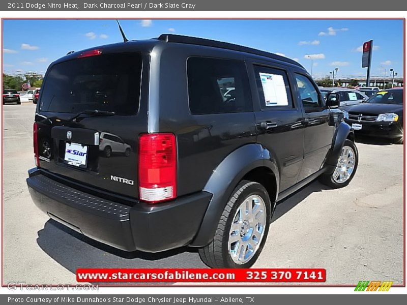 Dark Charcoal Pearl / Dark Slate Gray 2011 Dodge Nitro Heat