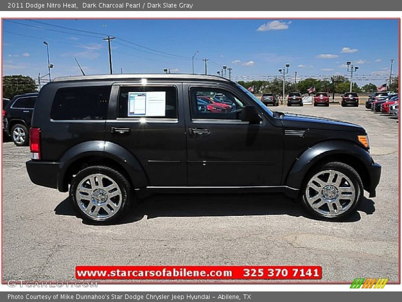 Dark Charcoal Pearl / Dark Slate Gray 2011 Dodge Nitro Heat