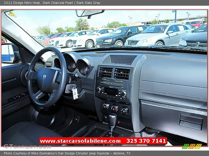 Dark Charcoal Pearl / Dark Slate Gray 2011 Dodge Nitro Heat