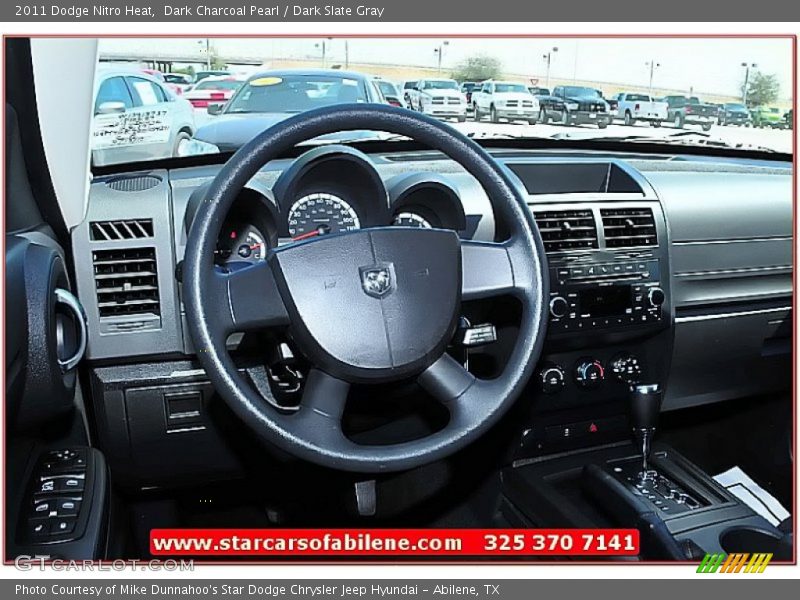 Dark Charcoal Pearl / Dark Slate Gray 2011 Dodge Nitro Heat