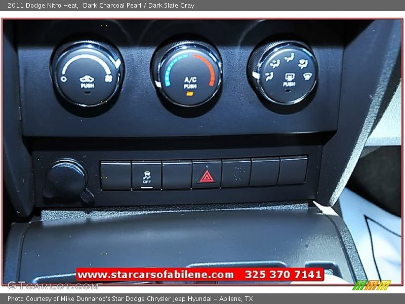 Dark Charcoal Pearl / Dark Slate Gray 2011 Dodge Nitro Heat
