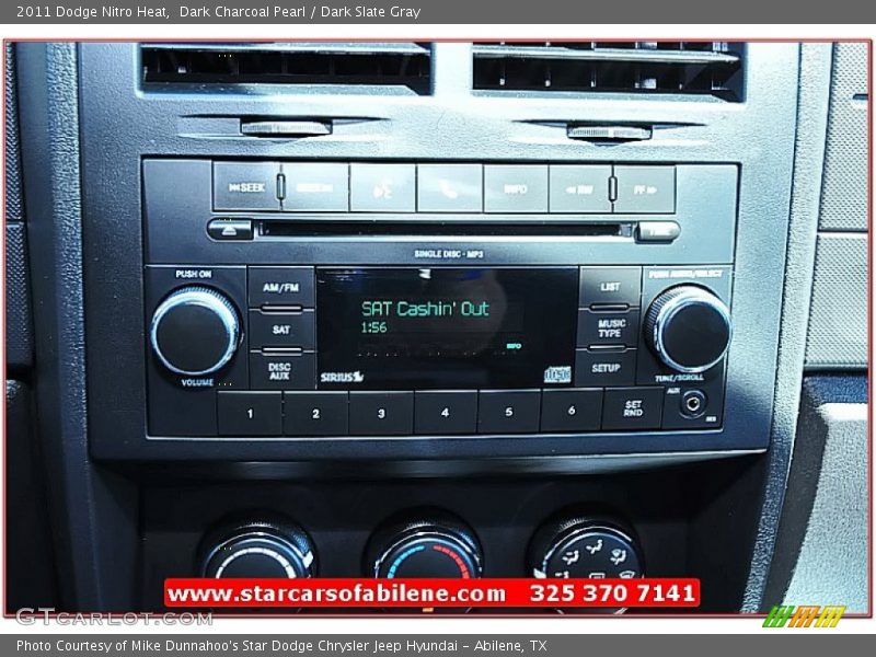 Dark Charcoal Pearl / Dark Slate Gray 2011 Dodge Nitro Heat